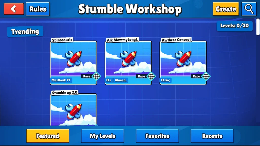 stumble guys workshop