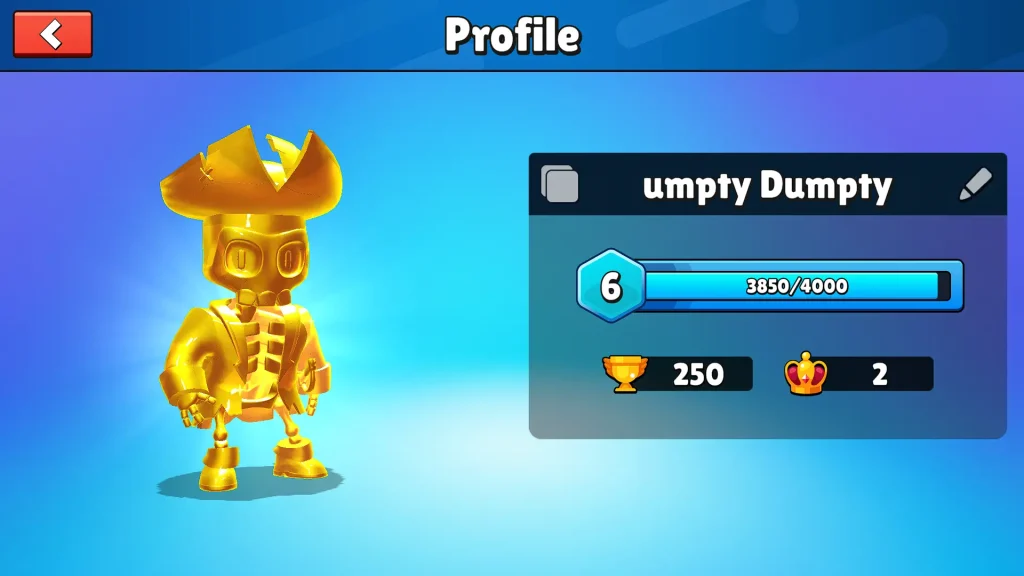 stumble guys player profile