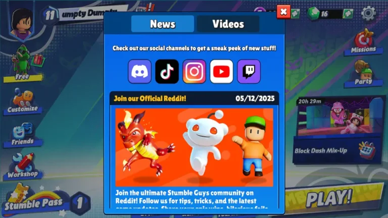 stumble guys news