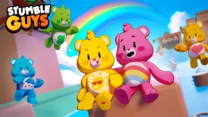 stumble guys care bears collaboration