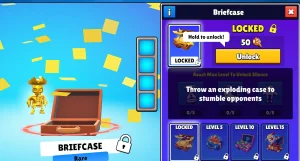 Stumble Guys Emotes & Abilities, 18 Special Emotes & Their Functions 29 briefcase