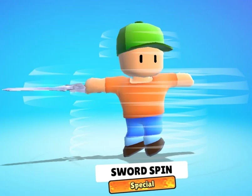 sword spin emote