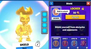 Stumble Guys Emotes & Abilities, 18 Special Emotes & Their Functions 26 shield