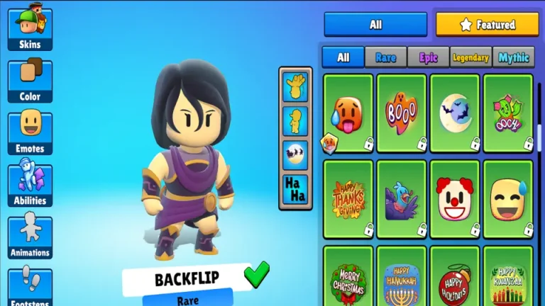 Stumble Guys Emotes & Abilities, 18 Special Emotes & Their Functions 1 stumble guys emotes