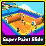 super paint slide map