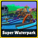 super water park map