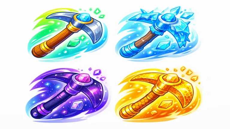 Stumble Guys Update 0.97: Gem Mining & Pickaxe Guide 3 stumble guys pickaxe ability